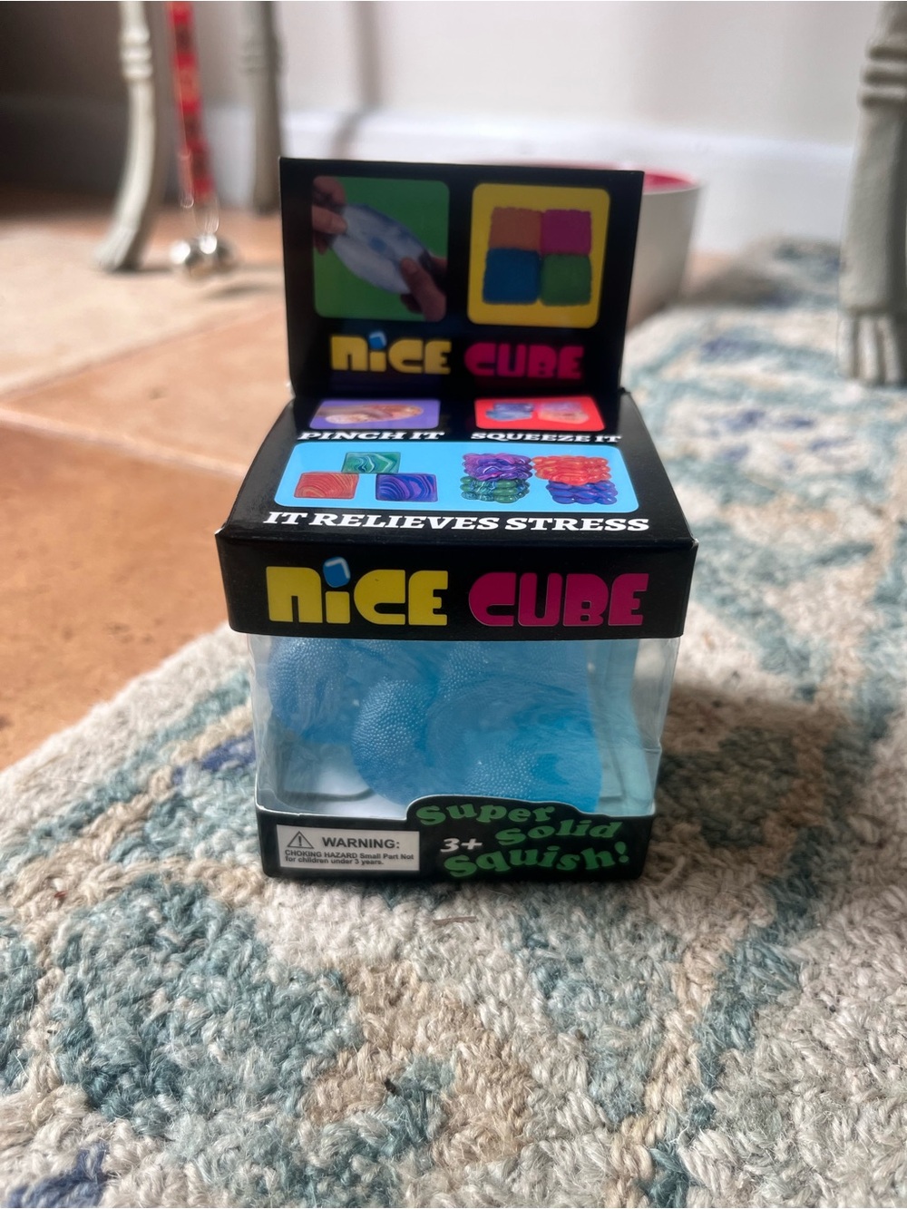 New with tags TikTok viral nice cube blue